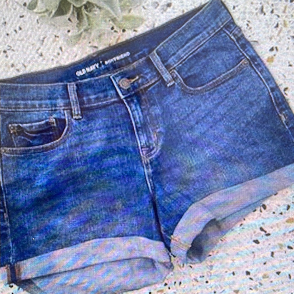 Old Navy Women's Blue Denim Shorts